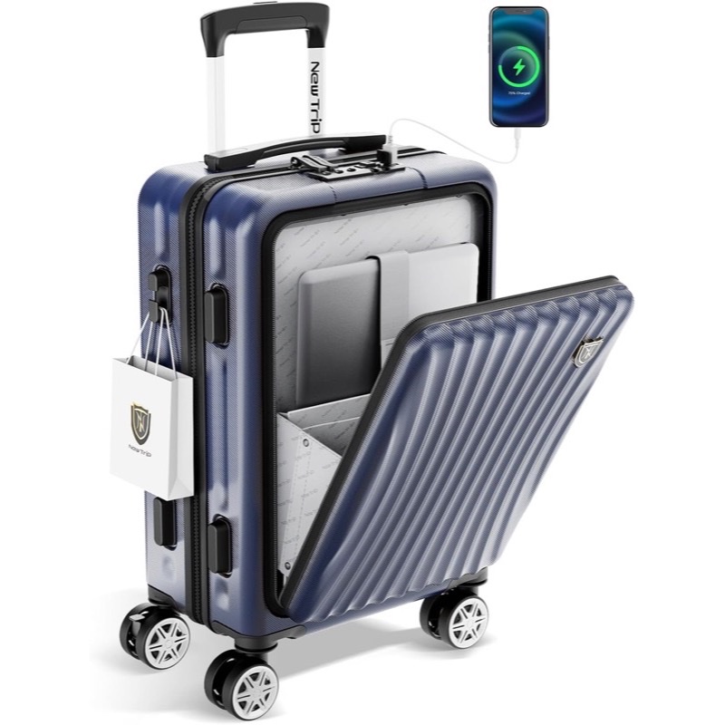 機内持ち込みスーツケース（40L・フロントオープン）（出典：Amazon商品ページ）